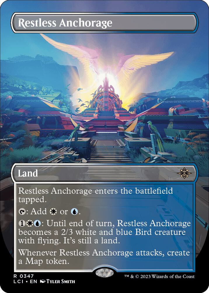 Restless Anchorage Borderless (The Lost Caverns of Ixalan) 