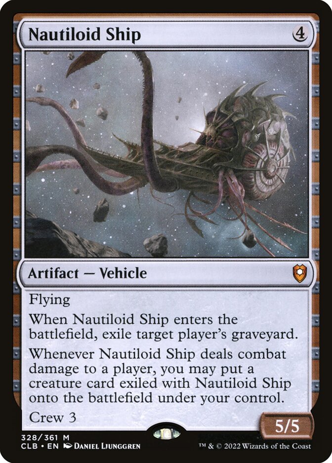 Nautiloid Ship (Commander Legends: Battle for Baldur's Gate) 