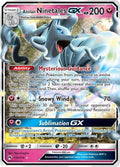 Alolan Ninetales GX 132/214 (SM - Lost Thunder)  - Holofoil