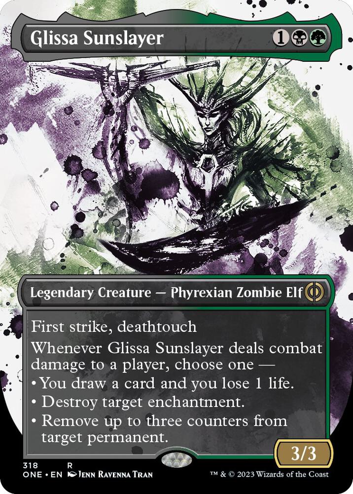 Glissa Sunslayer Showcase (Phyrexia: All Will Be One) 