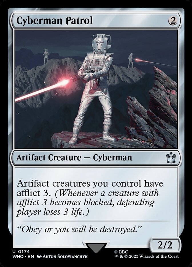 Cyberman Patrol (Universes Beyond: Doctor Who) 