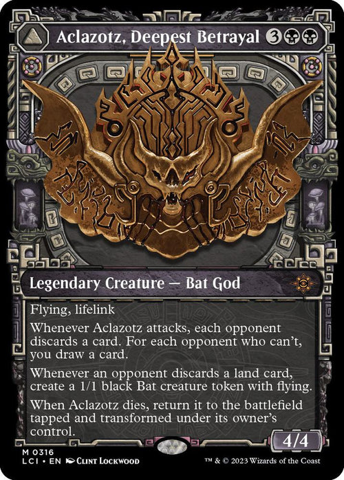Aclazotz, Deepest Betrayal // Temple of the Dead 316/291 (The Lost Caverns of Ixalan)  - Showcase