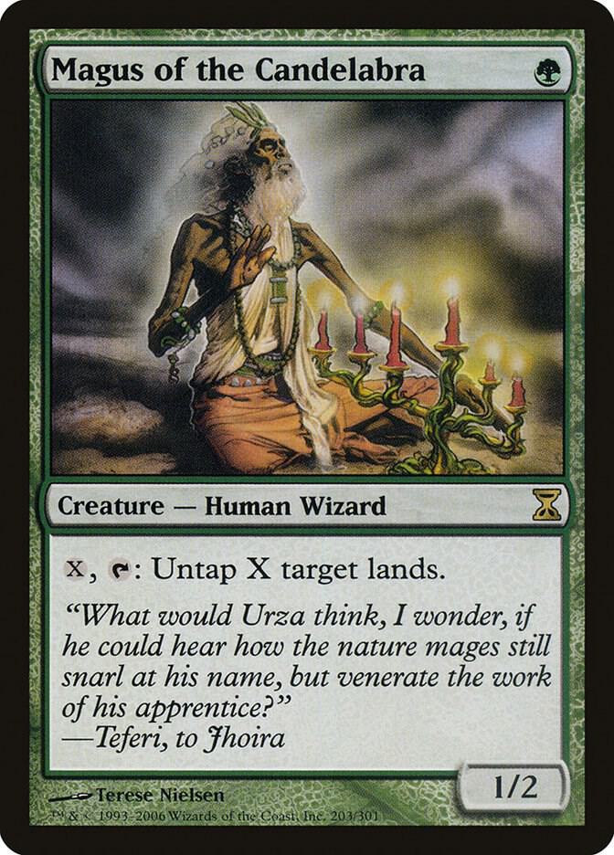 Magus of the Candelabra 203/301 (Time Spiral)  - Foil