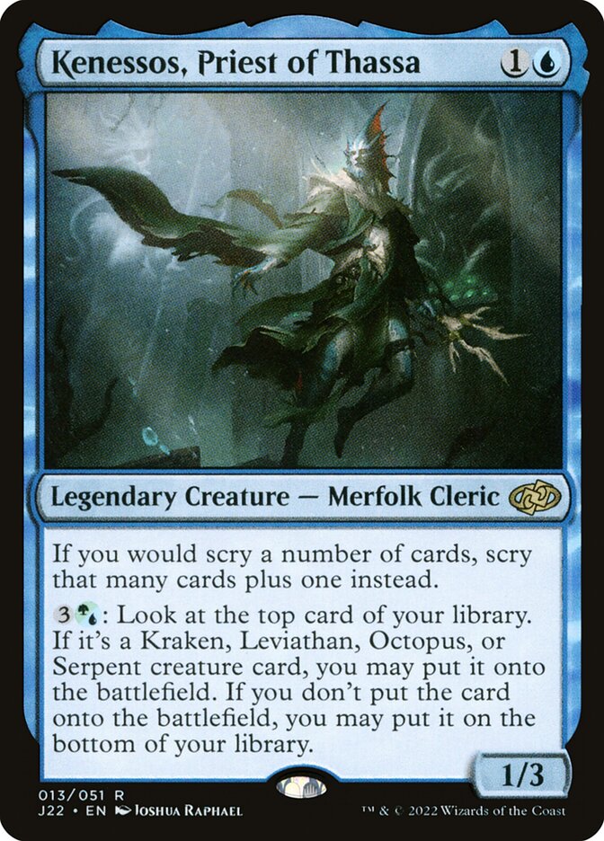 Kenessos, Priest of Thassa (Jumpstart 2022) 