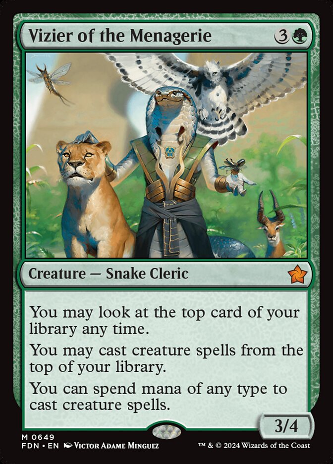 Vizier of the Menagerie (Foundations) 