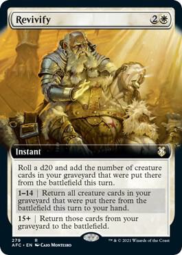 Revivify Extended Art 279/62 (Commander: Adventures in the Forgotten Realms) 