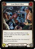 Last Ditch Effort (Welcome to Rathe)  - Unlimited Edition Rainbow Foil