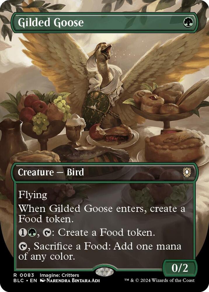 Gilded Goose Borderless (Commander: Bloomburrow)  - undefined