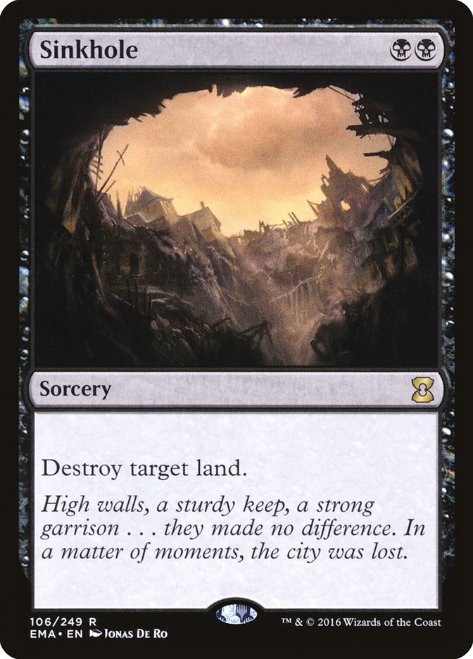 Sinkhole 106/249 (Eternal Masters) 