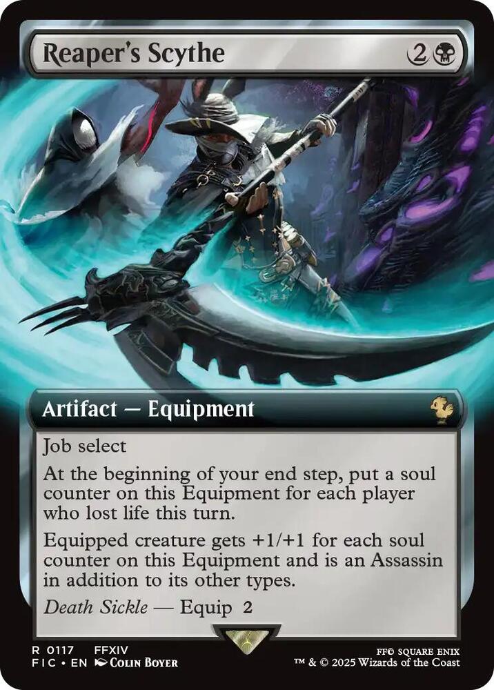 Reapers Scythe Extended Art (Commander: FINAL FANTASY)  - undefined