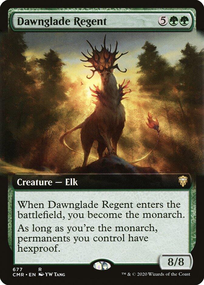 Dawnglade Regent Extended Art (Commander Legends) 