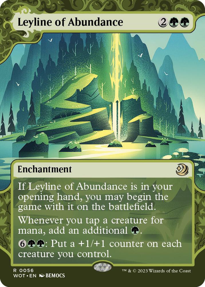 Leyline of Abundance (Wilds of Eldraine: Enchanting Tales) 