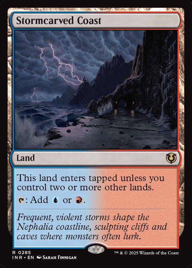 Stormcarved Coast 285/287 (Innistrad Remastered)  - Foil