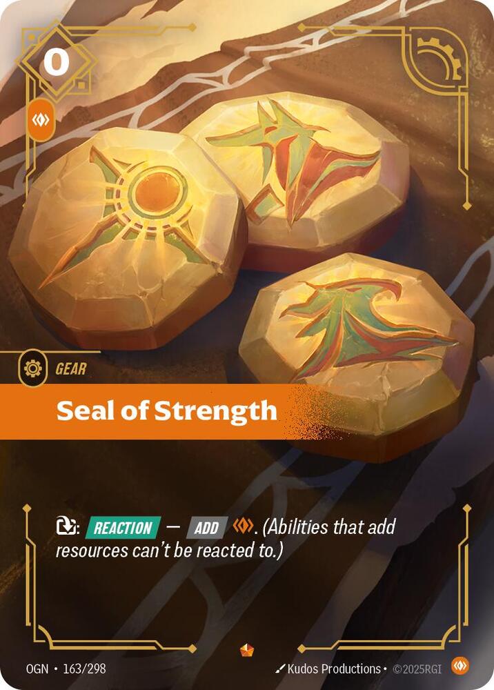 Seal of Strength (Origins)  - Foil
