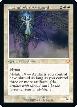Indomitable Archangel Retro Frame (Commander: The Brothers' War) 