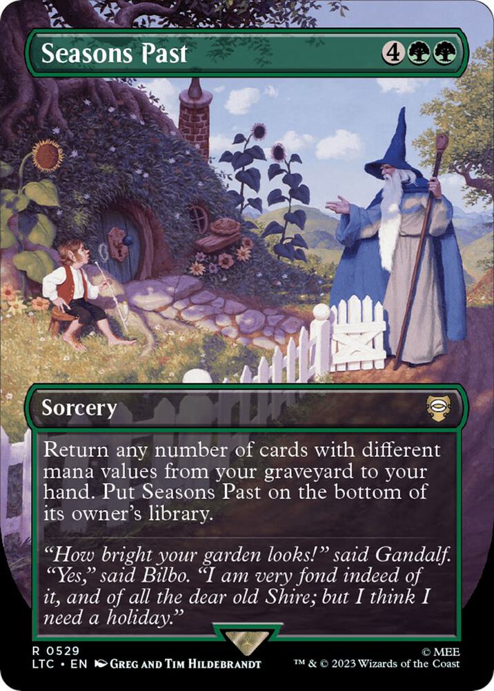 Seasons Past 529 (Commander: The Lord of the Rings: Tales of Middle-earth)  - Borderless