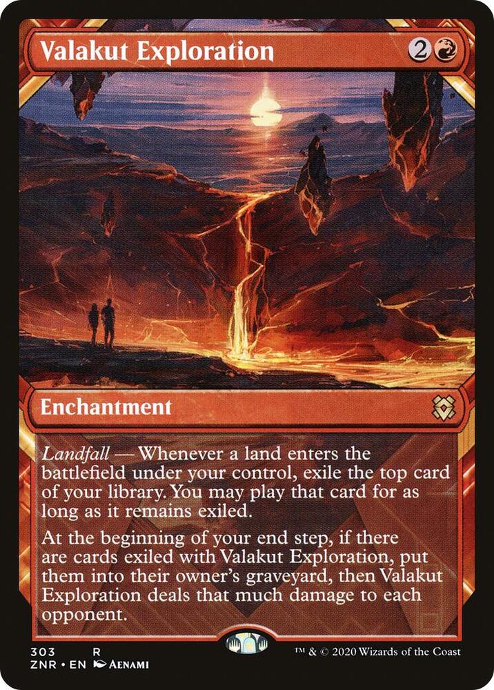 Valakut Exploration 303/280 (Zendikar Rising)  - Showcase