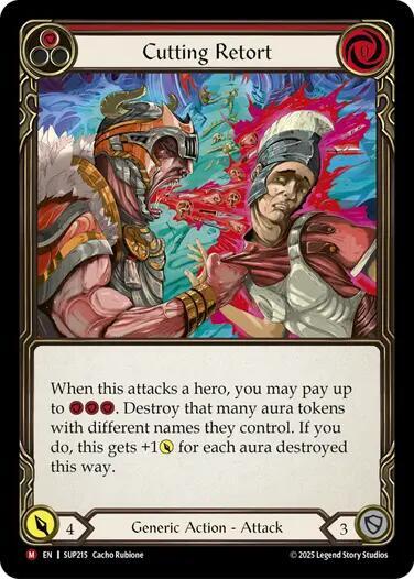 Cutting Retort (Super Slam) 