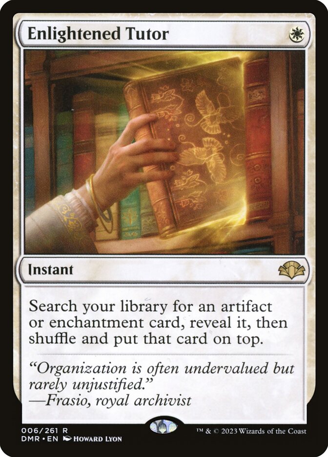 Enlightened Tutor (Dominaria Remastered) 