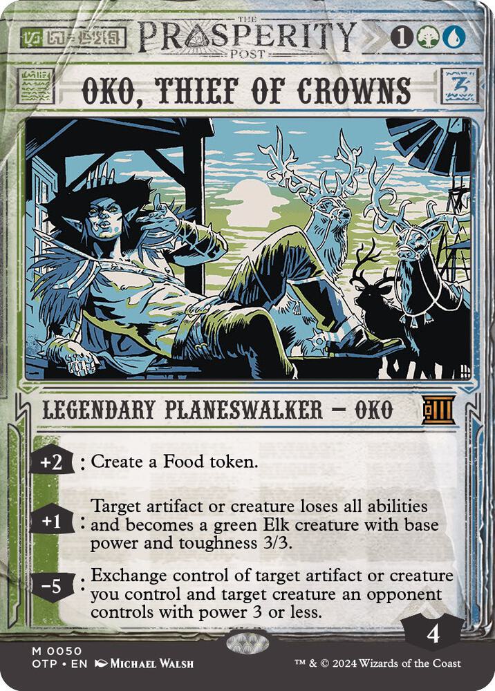 Oko Thief of Crowns (Outlaws of Thunder Junction: Breaking News) 
