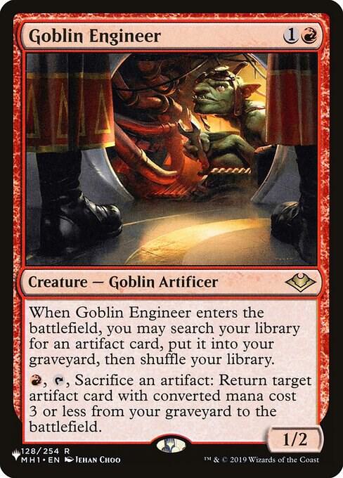 Goblin Engineer (The List Reprints) 
