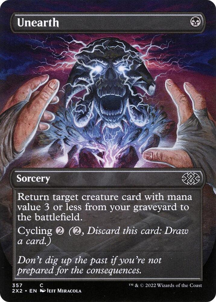 Unearth Borderless 357 (Double Masters 2022) 