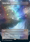 Strip Mine 472/1 (Secret Lair Drop Series)  - Borderless Galaxy Foil