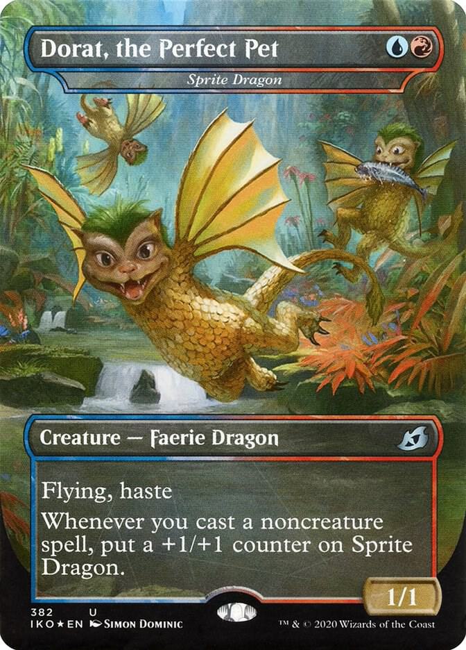 Dorat the Perfect Pet Sprite Dragon (Ikoria: Lair of Behemoths)  - undefined