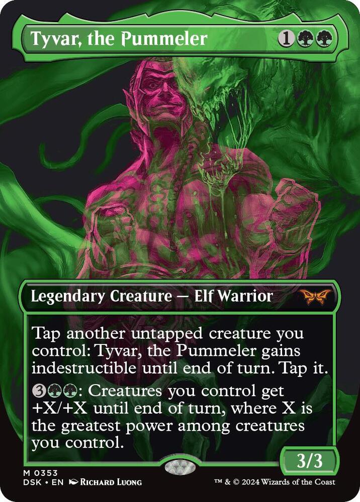 Tyvar, the Pummeler 353 (Duskmourn: House of Horror)  - Borderless