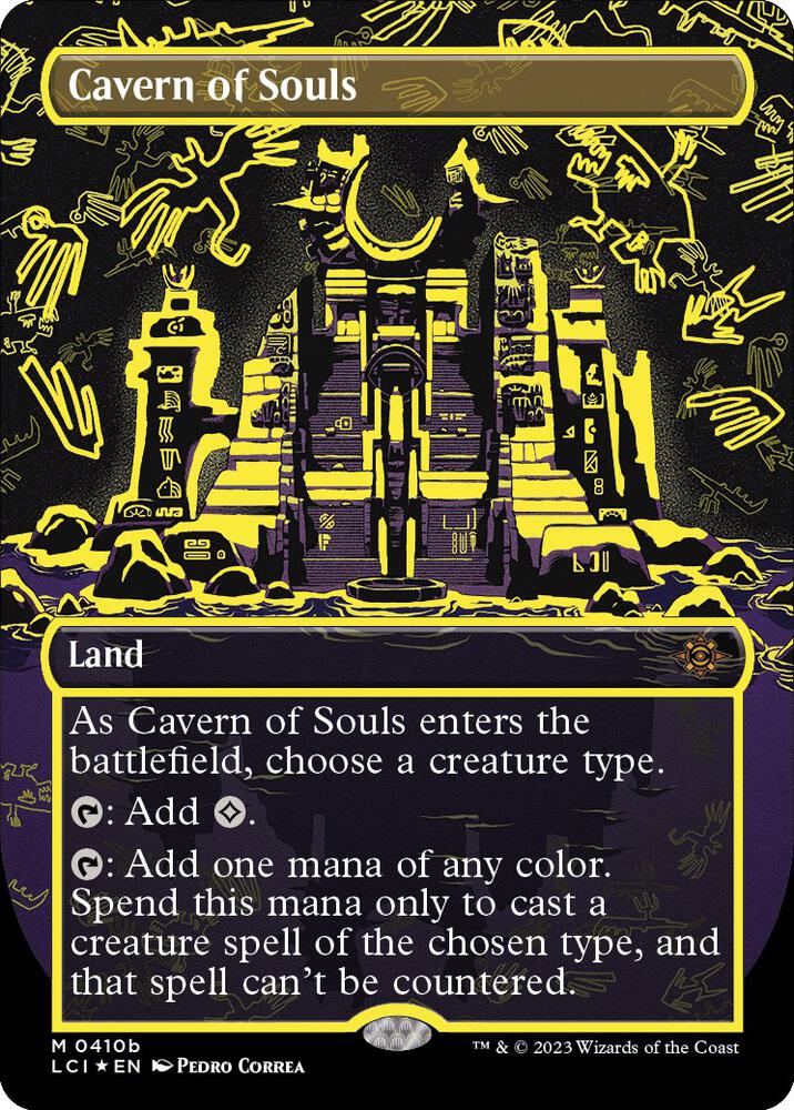 Cavern of Souls Neon Yellow (WPN & Gateway Promos)  - undefined