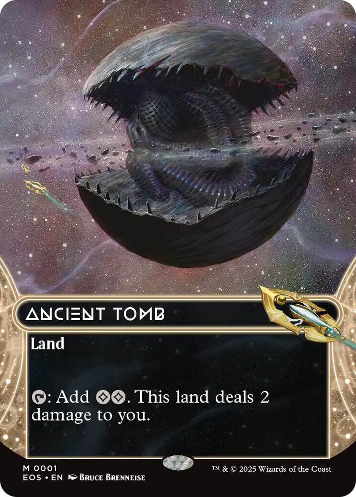 Ancient Tomb  1/0 (Edge of Eternities: Stellar Sights)  - Borderless 