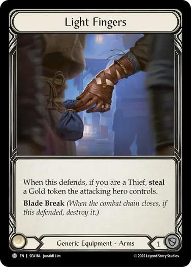 Light Fingers Treasure (High Seas)  - Cold Foil