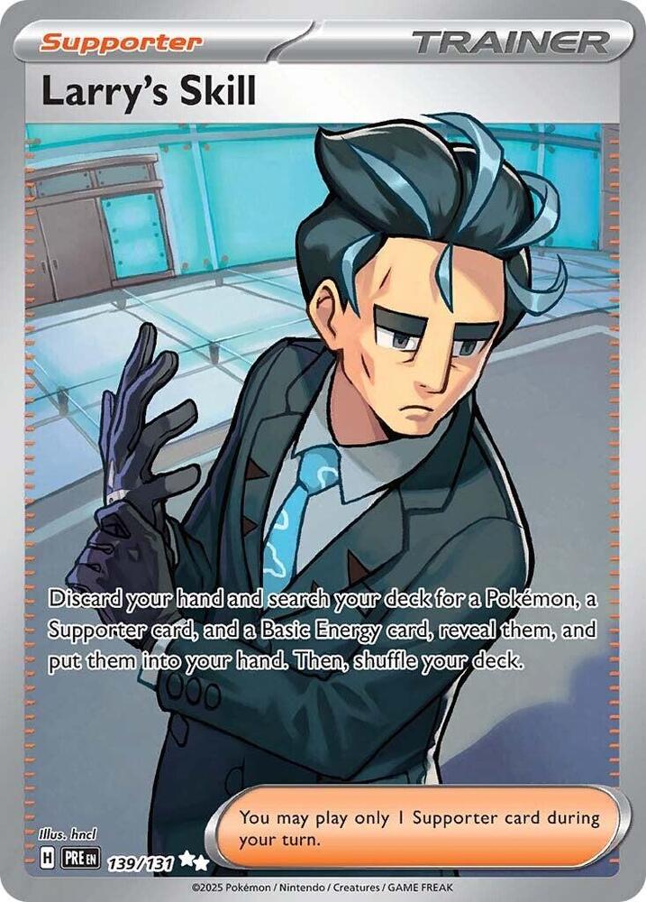 Larry's Skill 139/131 (SV: Prismatic Evolutions)  - Holofoil