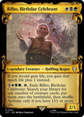 Bilbo Birthday Celebrant Showcase Scrolls 451 (Commander: The Lord of the Rings: Tales of Middle-earth)  - Showcase Scroll Foil