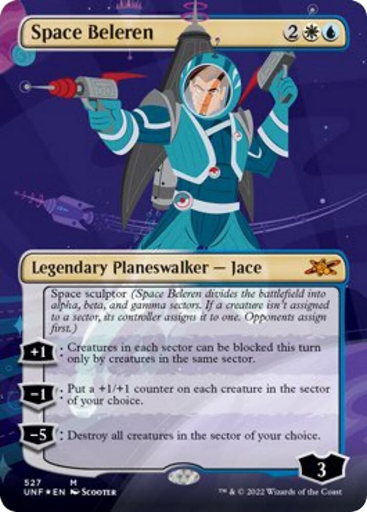 Space Beleren Borderless Galaxy Foil (Unfinity)  - undefined