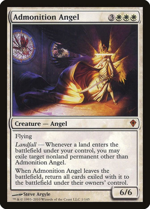 Admonition Angel 1/145 (Worldwake) 