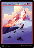 Snow Covered Mountain PixelSnowLandsjpg (Secret Lair Drop Series) 