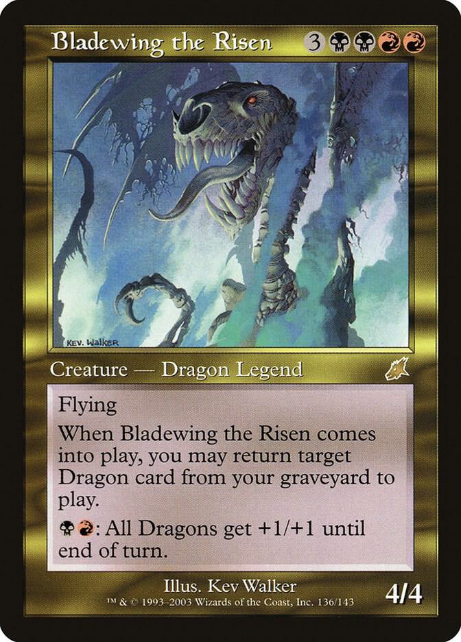 Bladewing the Risen 136/143 (Scourge)  - Foil