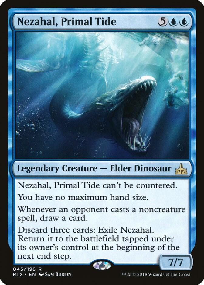Nezahal, Primal Tide 45 (Rivals of Ixalan) 