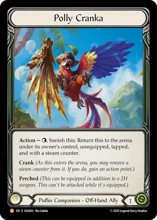 Polly Cranka (High Seas)  - Rainbow Foil