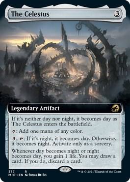 The Celestus Extended Art (Innistrad: Midnight Hunt) 