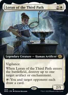 Loran of the Third Path Extended Art (The Brothers' War) 