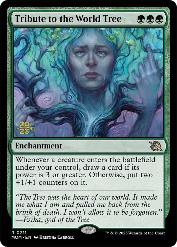Tribute to the World Tree 211 (Prerelease Cards)  - Foil