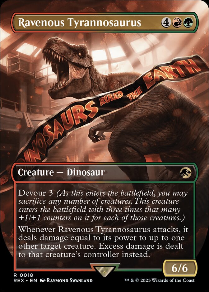 Ravenous Tyrannosaurus (Universes Beyond: Jurassic World Collection) 