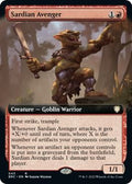 Sardian Avenger Extended Art (Commander: The Brothers' War)  - undefined