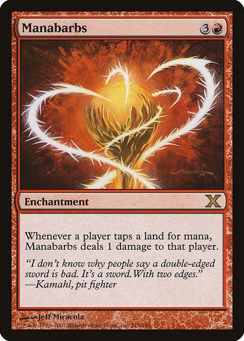 Manabarbs 218/383 (10th Edition) 
