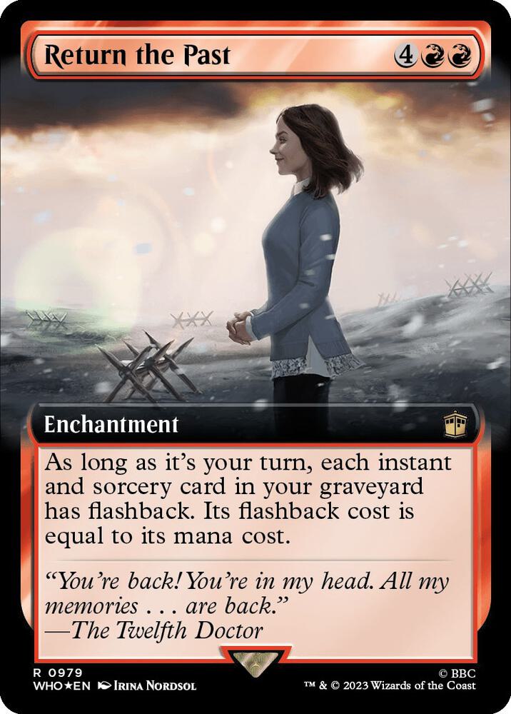 Return the Past Extended Art Surge Foil (Universes Beyond: Doctor Who)  - undefined