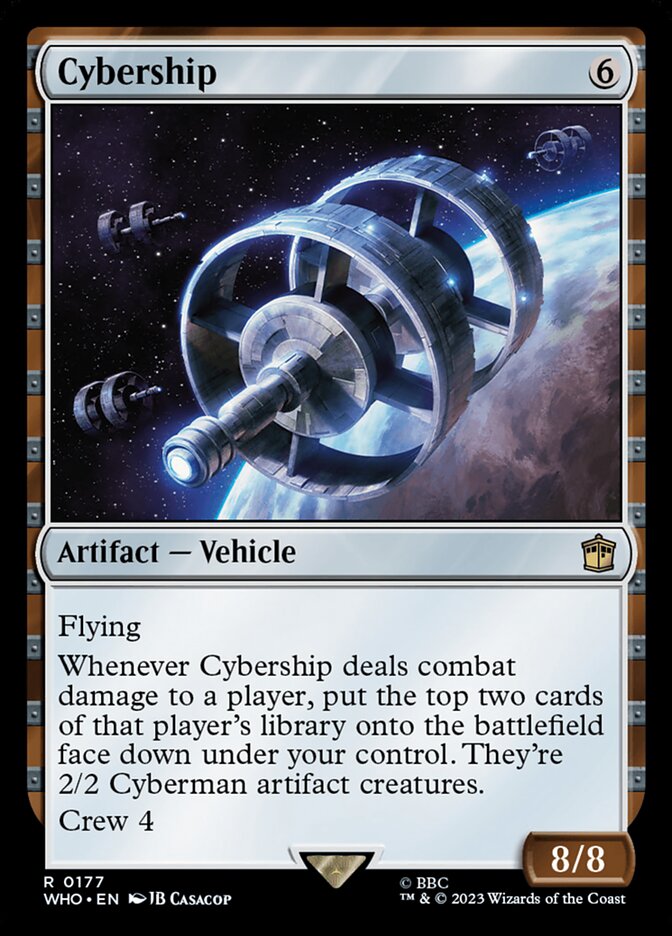 Cybership 177 (Universes Beyond: Doctor Who)  - Foil