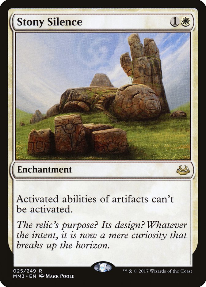 Stony Silence 25 (Modern Masters 2017) 