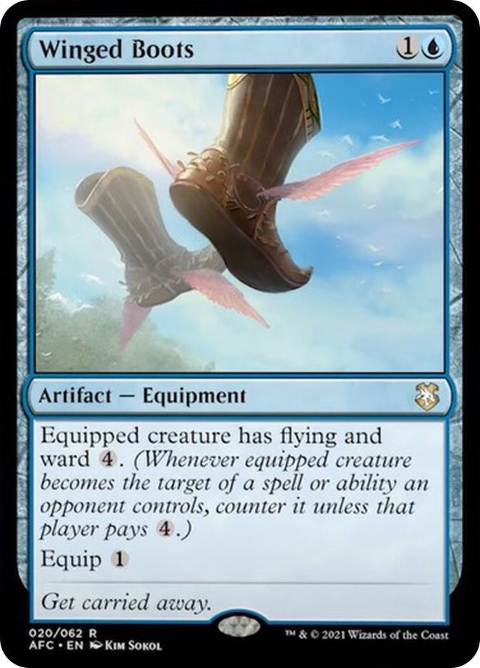 Winged Boots 20/62 (Commander: Adventures in the Forgotten Realms) 